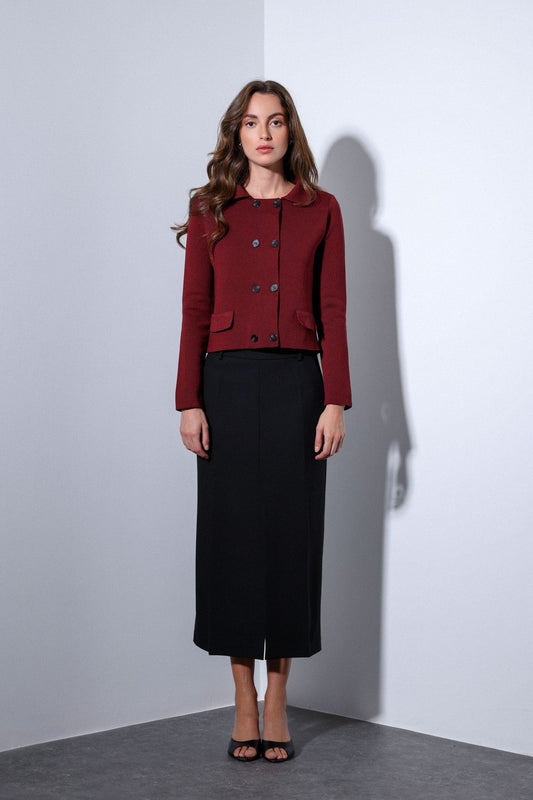 Antioch Cross-Over Women's Knit Cardigan