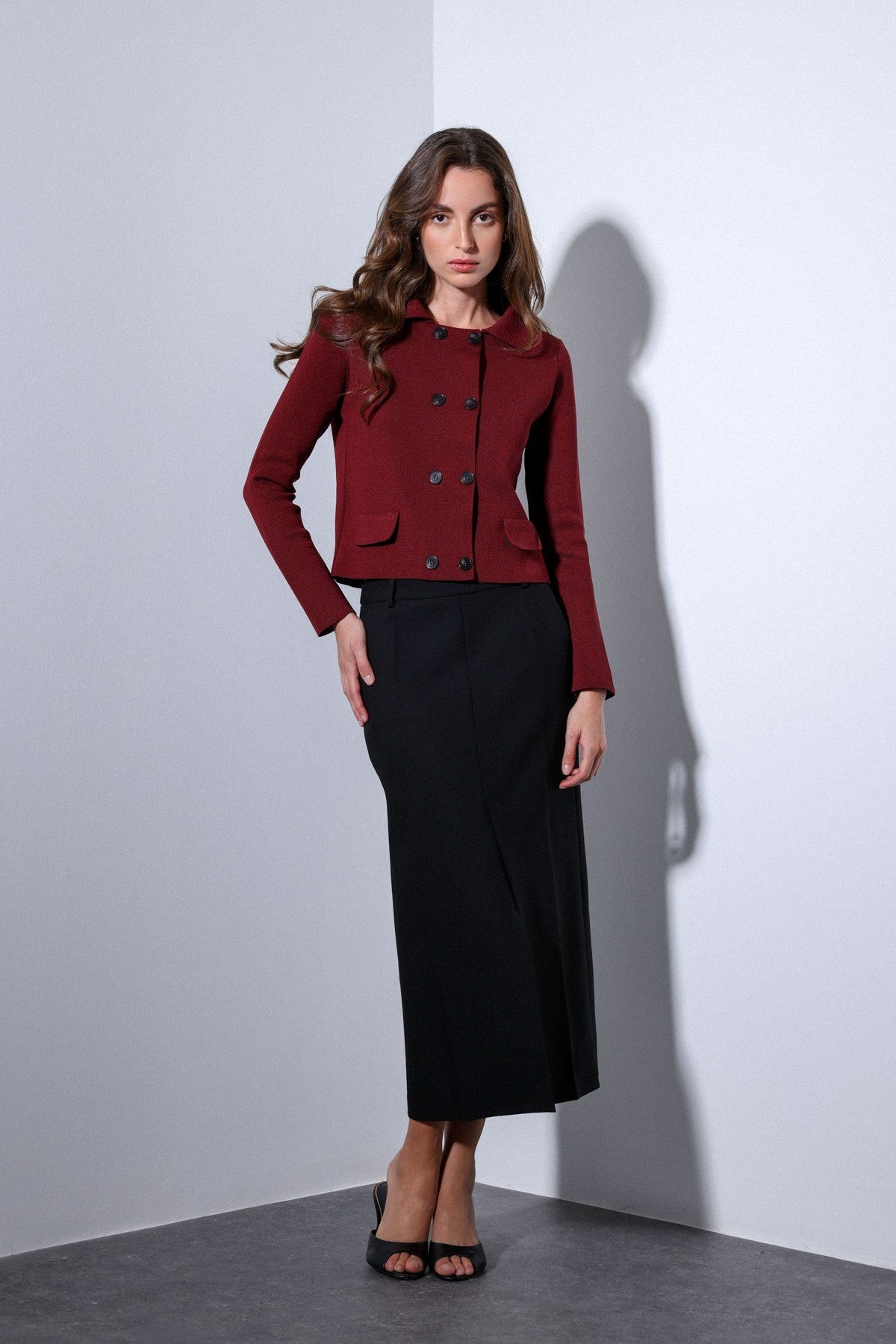 Antioch Cross-Over Women's Knit Cardigan