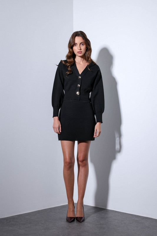 Antioch Metal-Button Women's Knit Cardigan