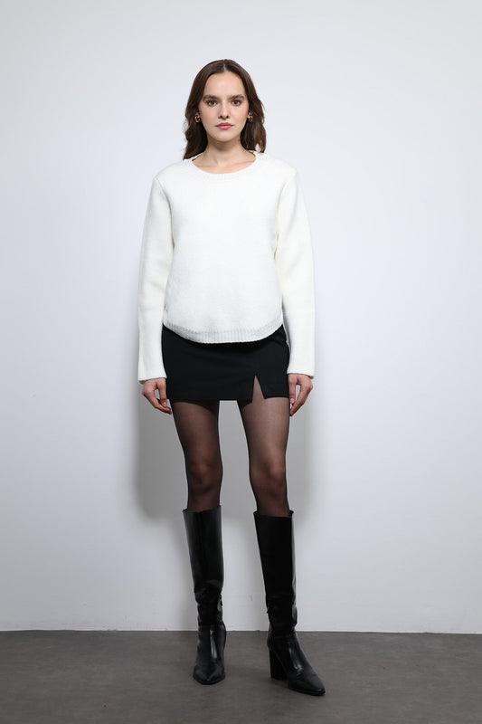 Antioch Knitted Sweater with Button Details