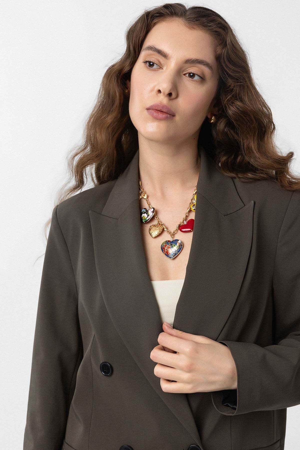 Antioch Regular-Fit Double-Breasted Women's Blazer Jacket