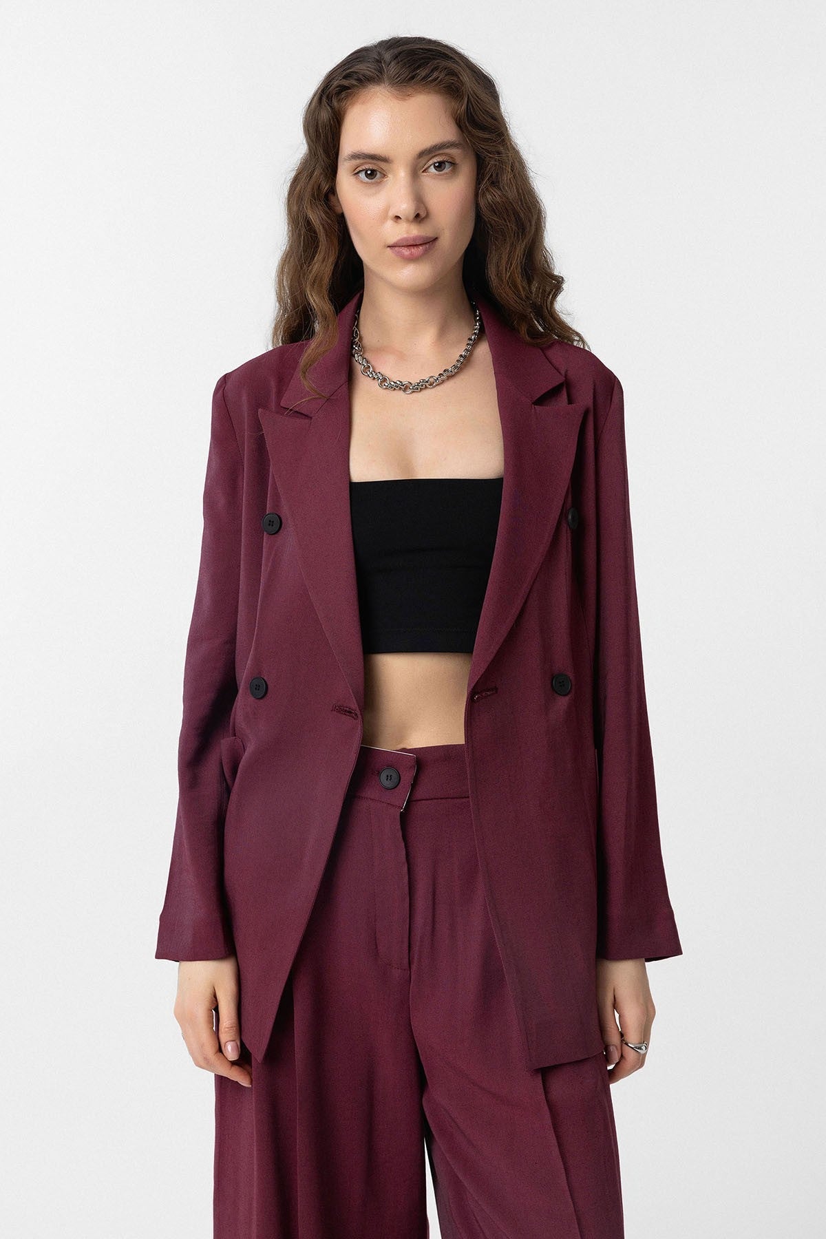 Antioch Kruvaze Women's Blazer Jacket