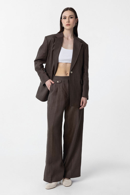 Antioch 100% Linen Women's Blazer Jacket