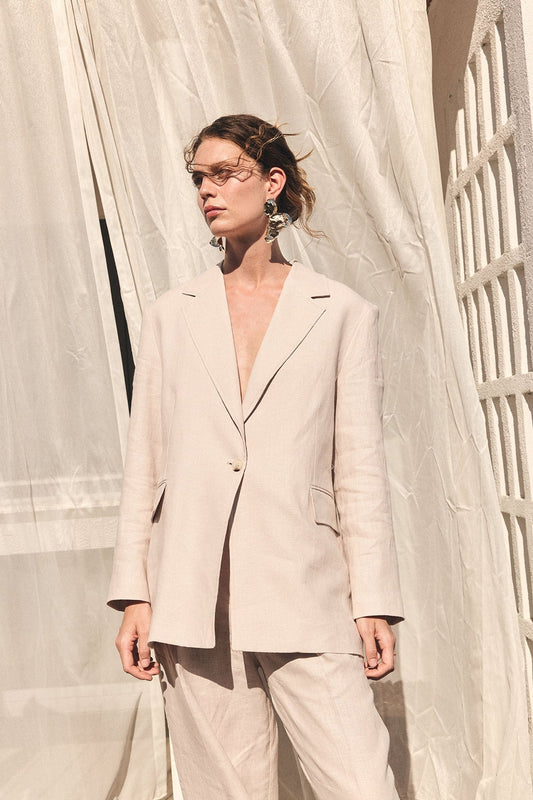 Antioch 100% Linen Women's Blazer Jacket