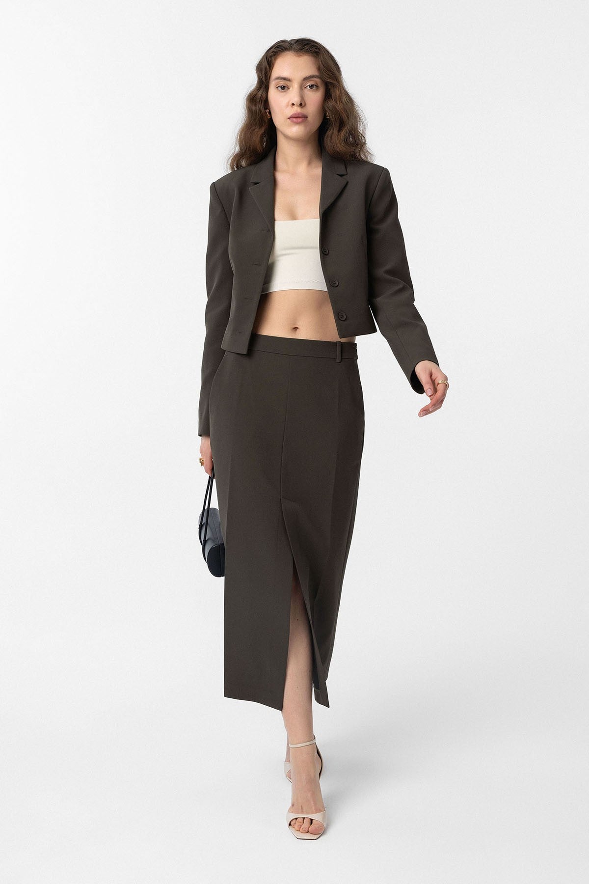 Antioch Crop Women's Blazer Jacket
