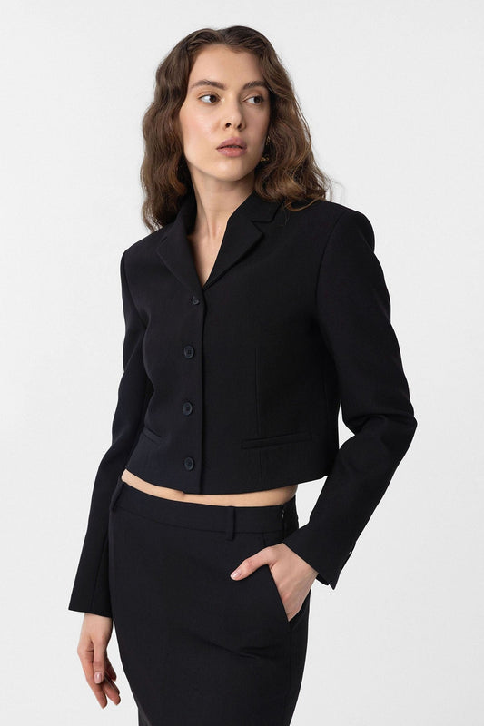 Antioch Crop Women's Blazer Jacket