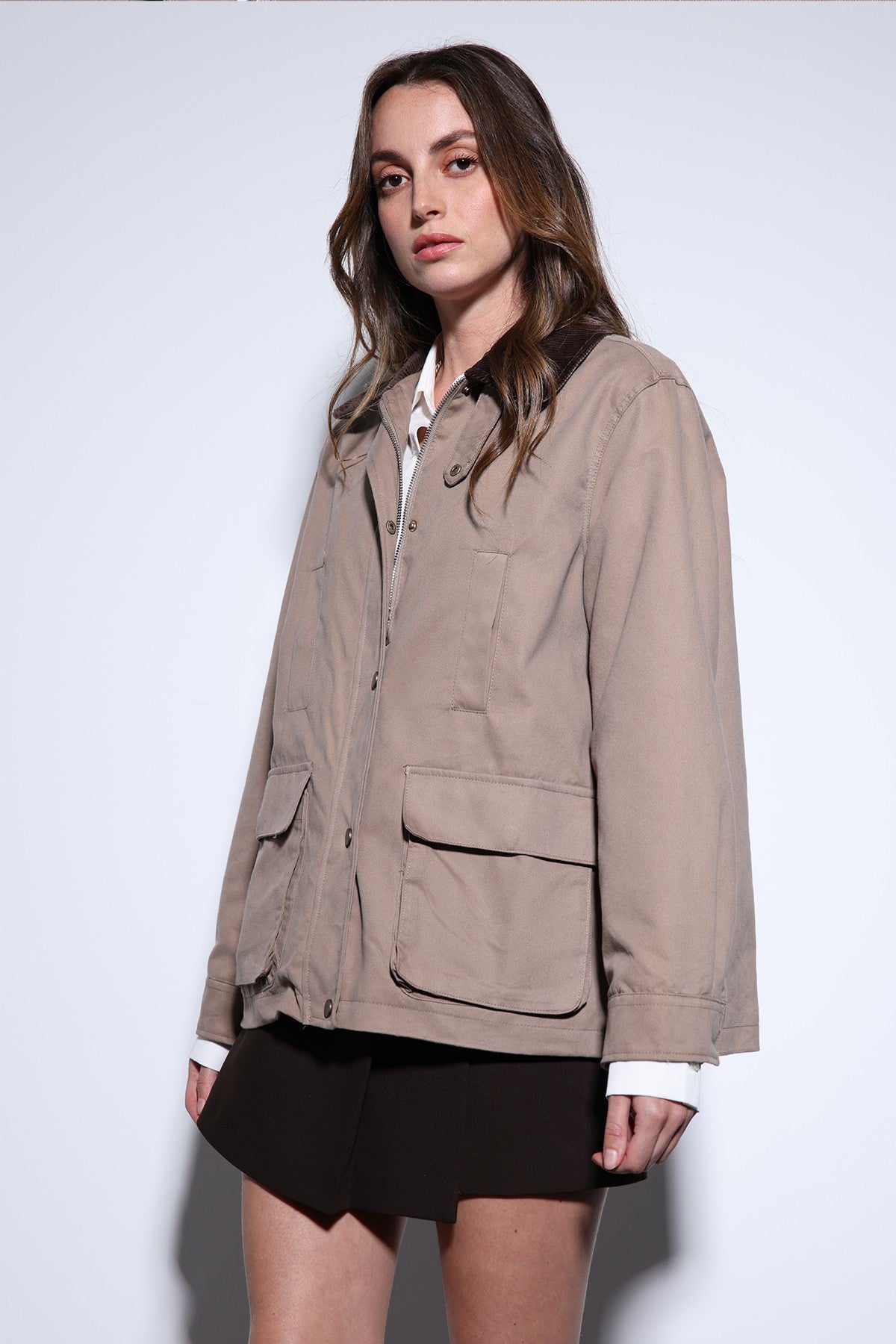 Antioch Contrast Collar Women's Jacket