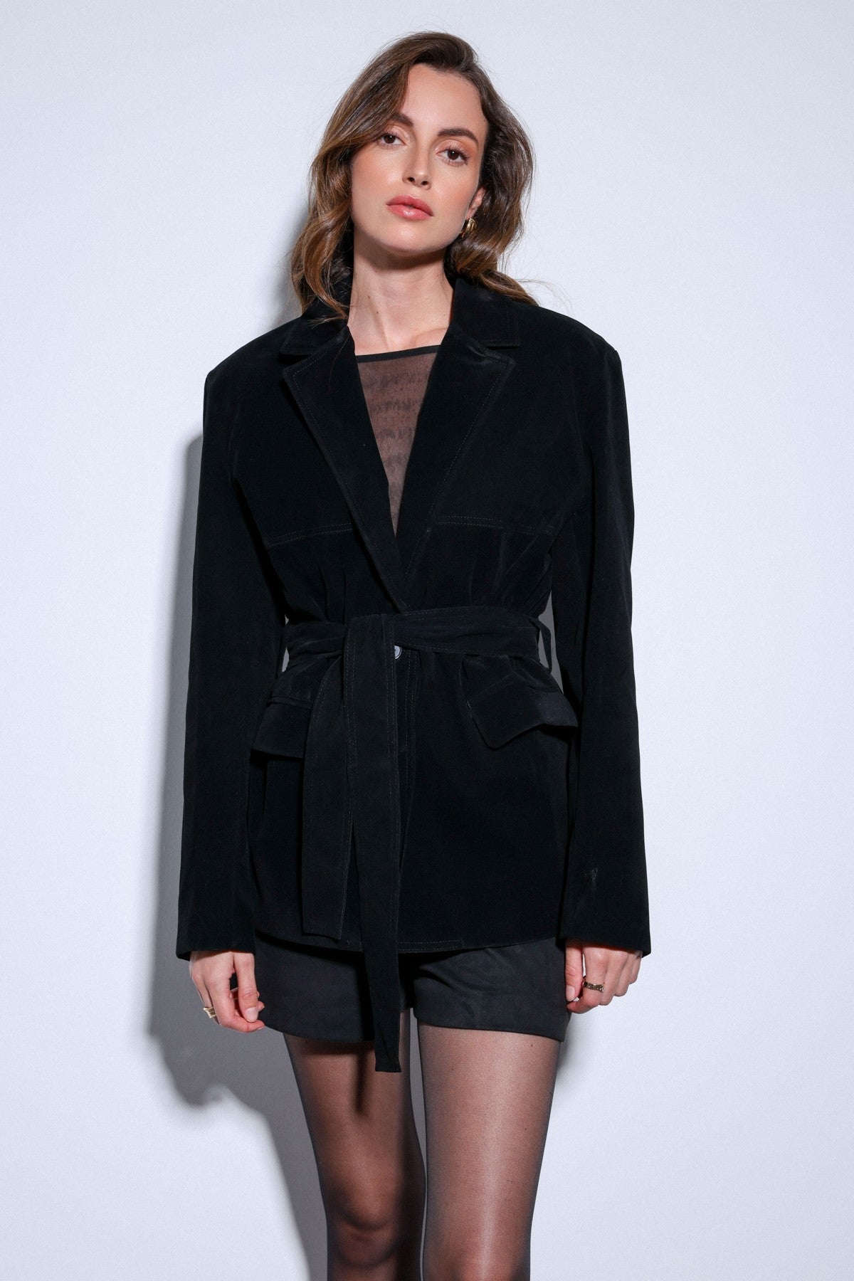 Antioch Belted Suede Women's Jacket