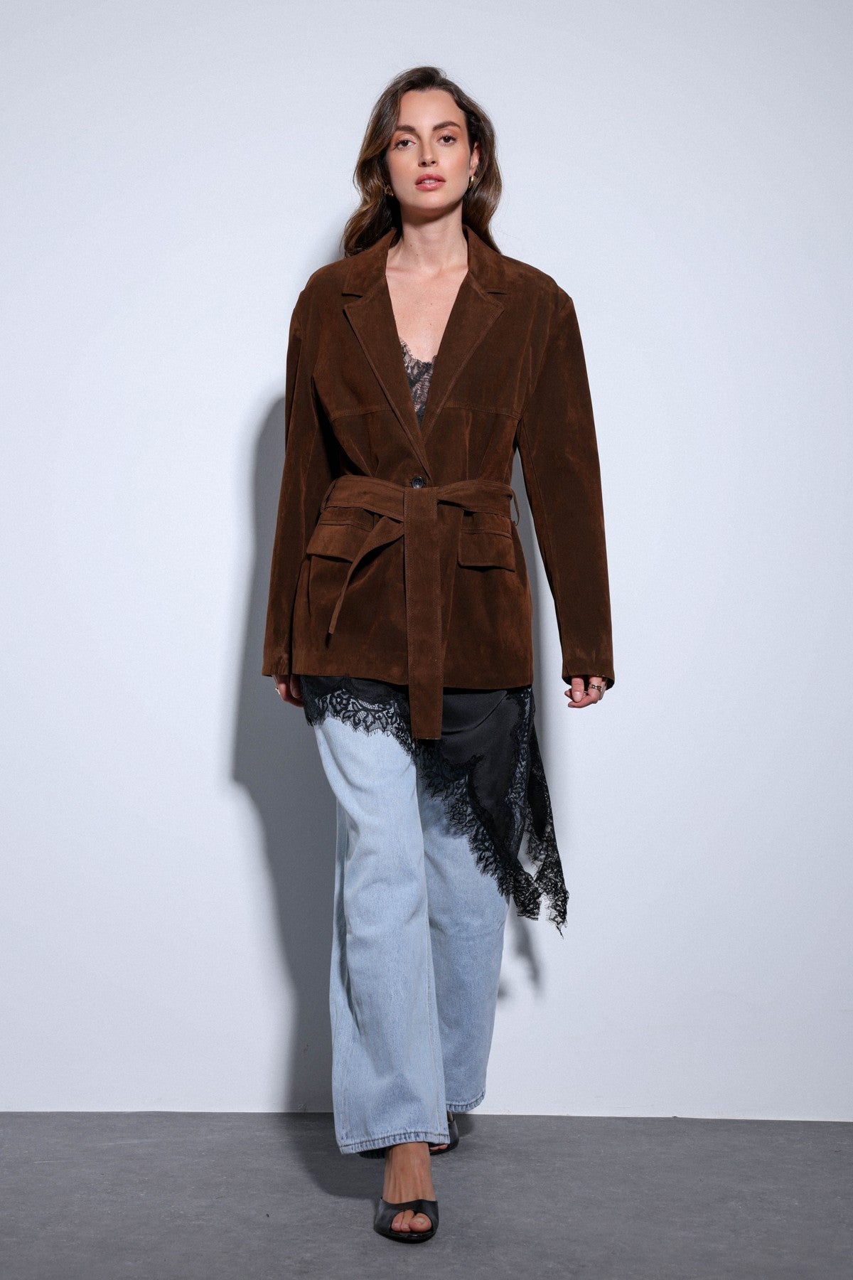Antioch Belted Suede Women's Jacket