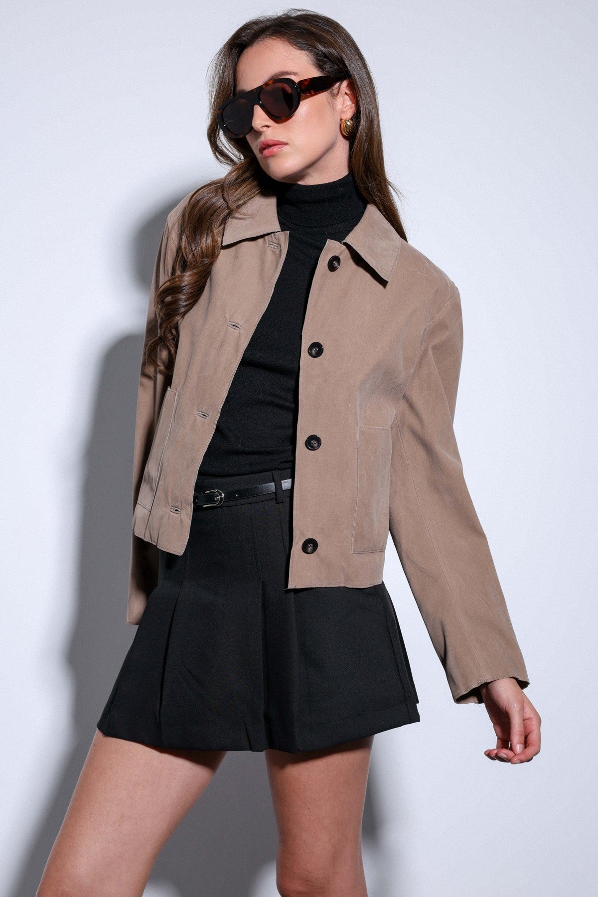 Antioch Women's Suede Jacket with Pockets