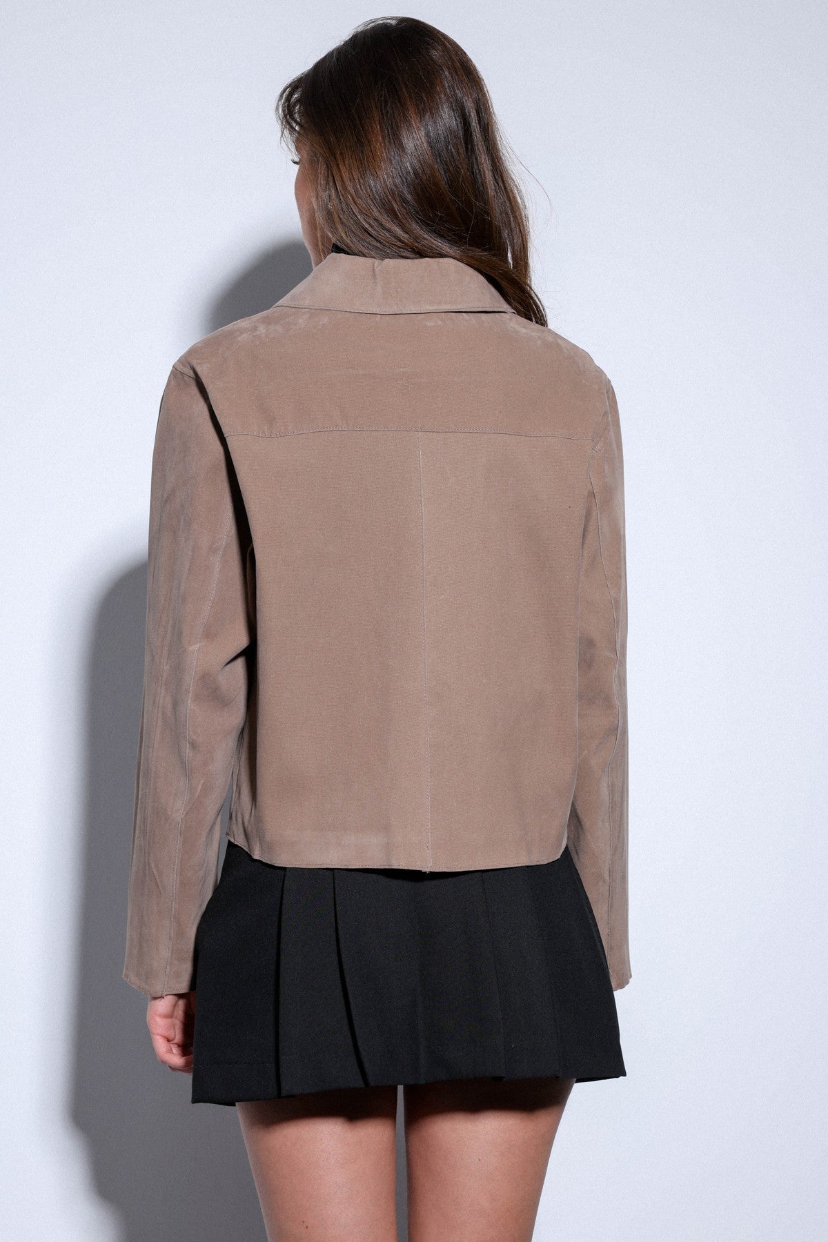 Antioch Women's Suede Jacket with Pockets
