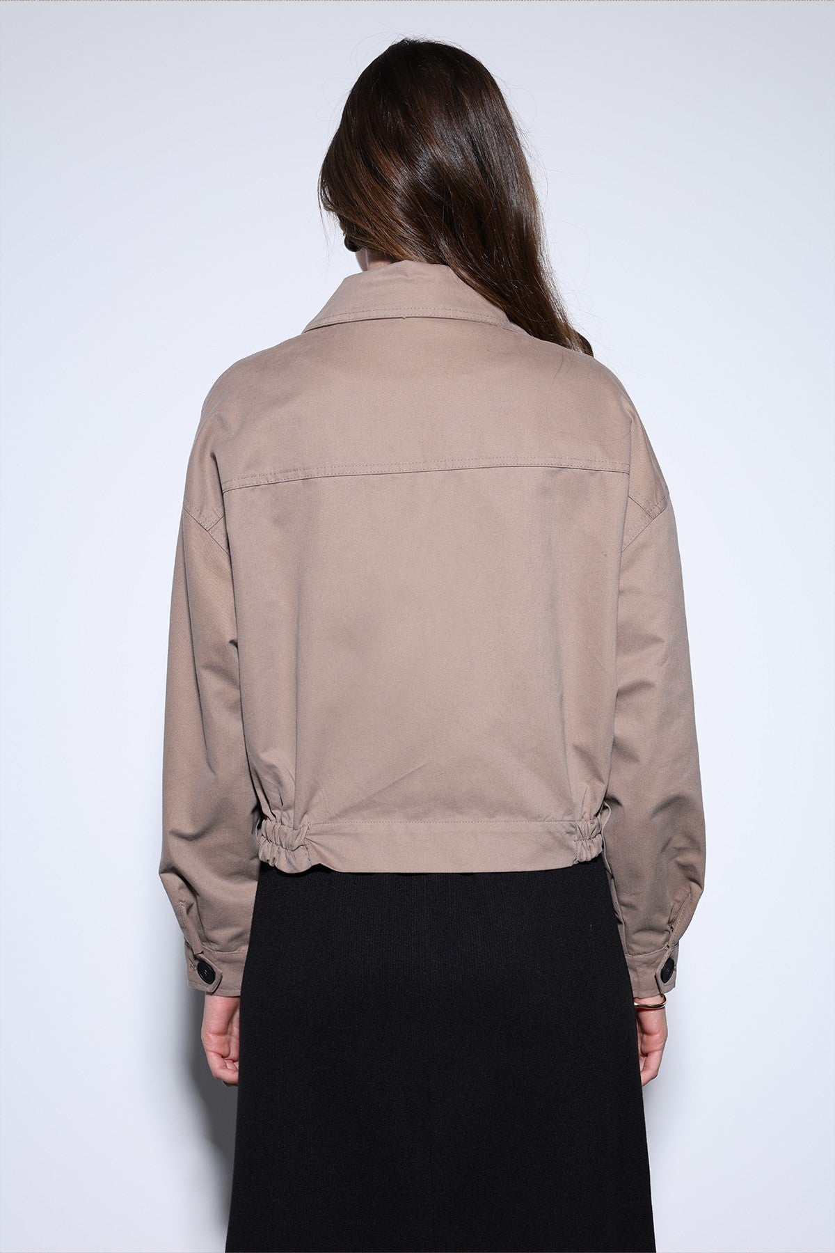 Antioch Cross-Over Short Women's Trench Coat