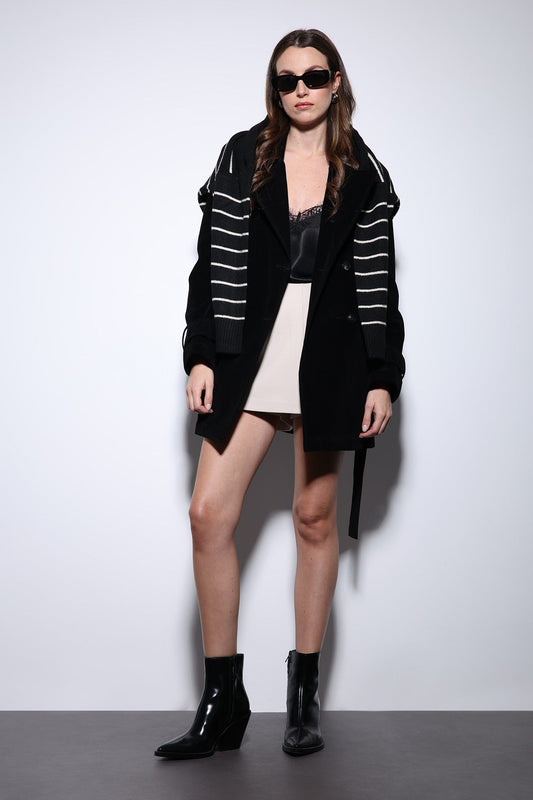 Antioch Suede-Look Women's Trench Coat
