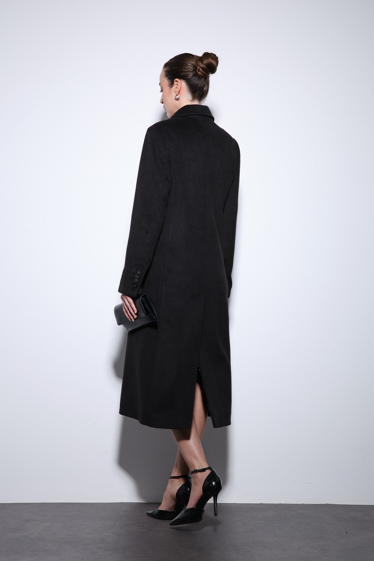 Antioch Women's Wool-Blend Double-Breasted Coat