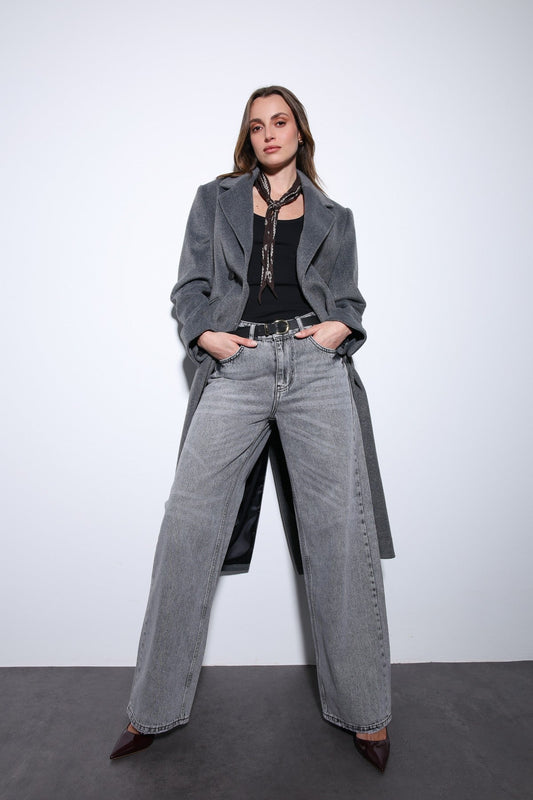 Antioch Women's Wool-Blend Double-Breasted Coat