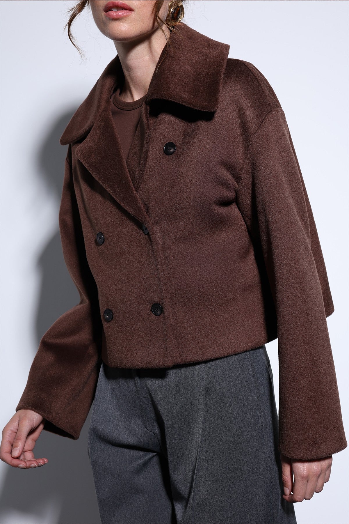 Antioch Women's Short Cross-Over Coat