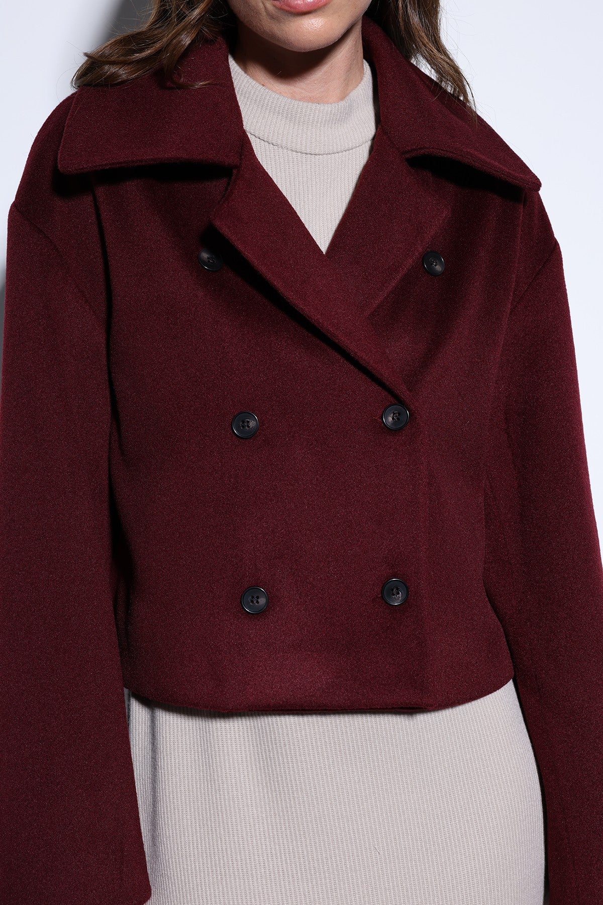 Antioch Women's Short Cross-Over Coat