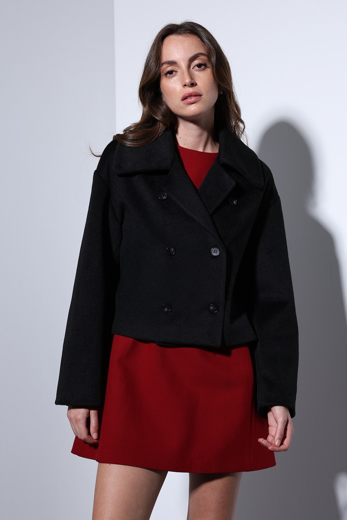 Antioch Women's Short Cross-Over Coat