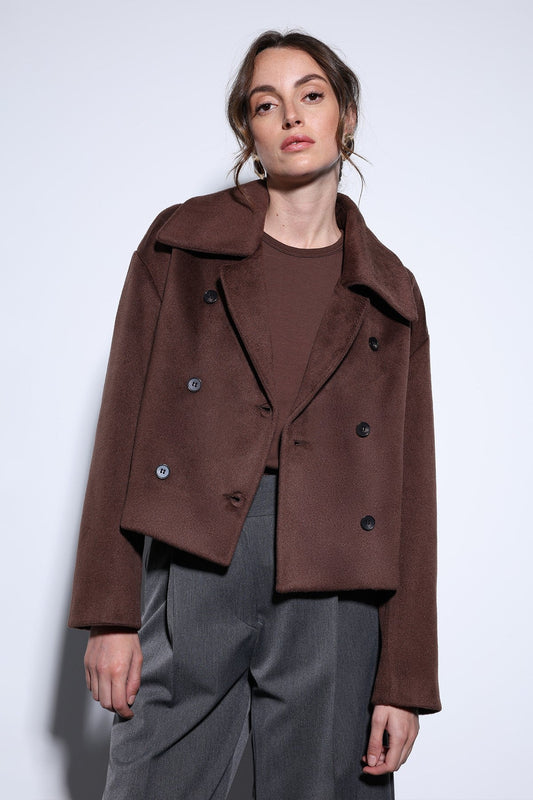 Antioch Women's Short Cross-Over Coat