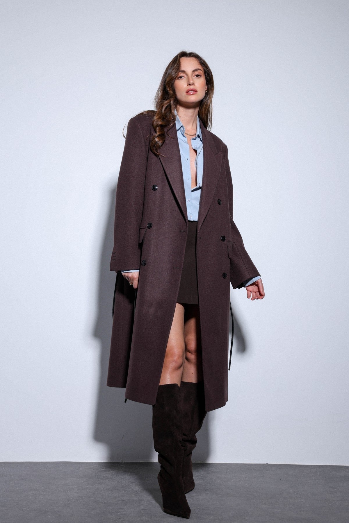 Antioch Arched Double-Breasted Women's Coat
