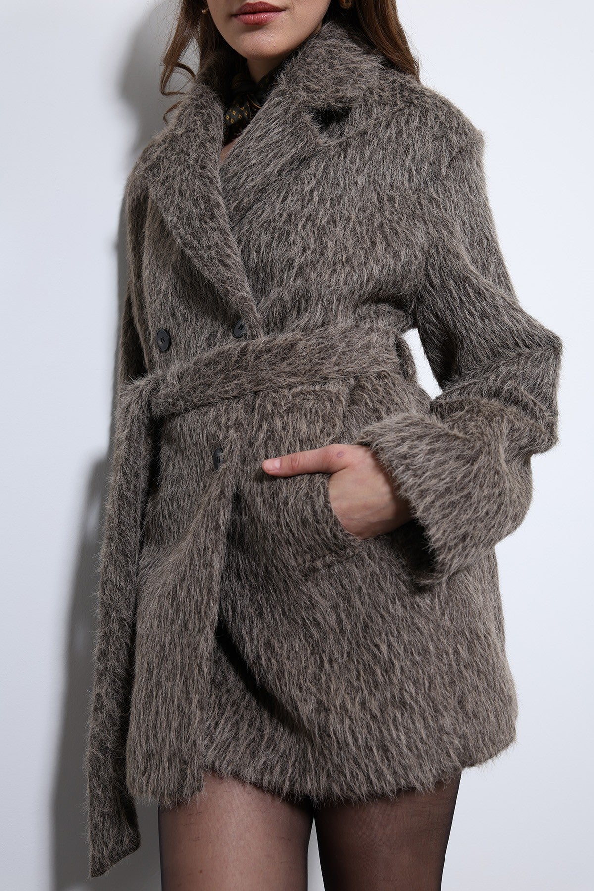 Antioch Short Faux Fur Coat