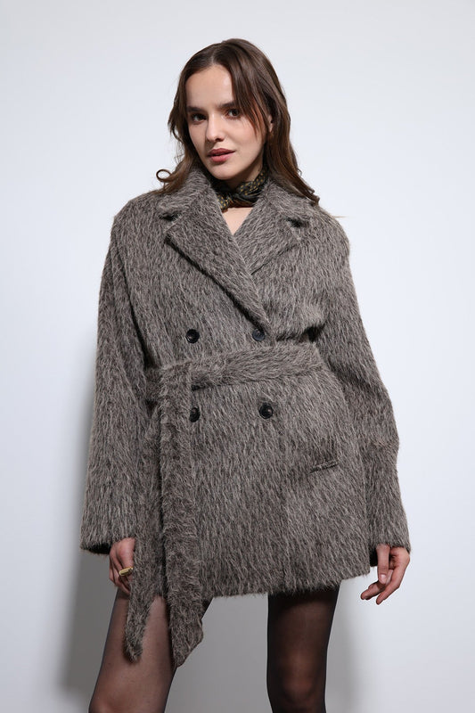 Antioch Short Faux Fur Coat