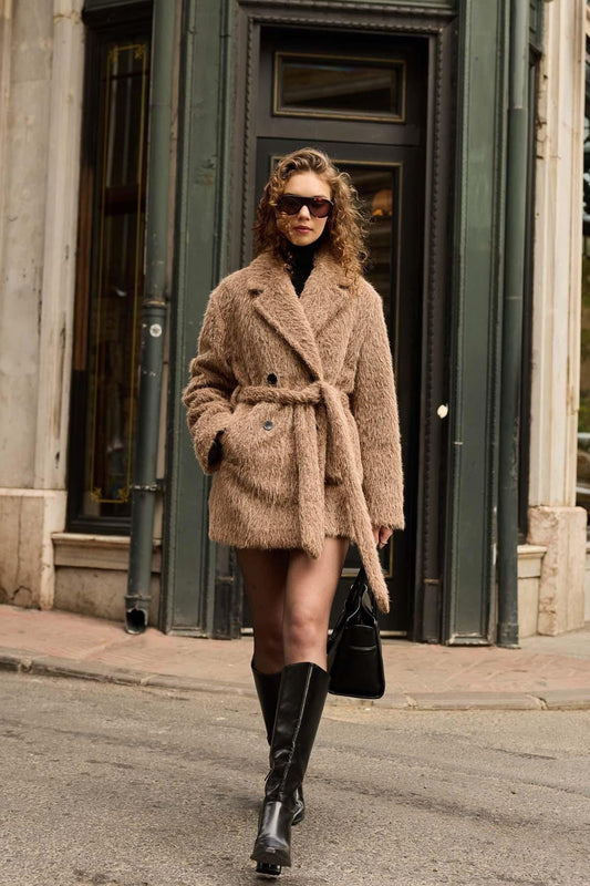 Antioch Short Faux Fur Coat