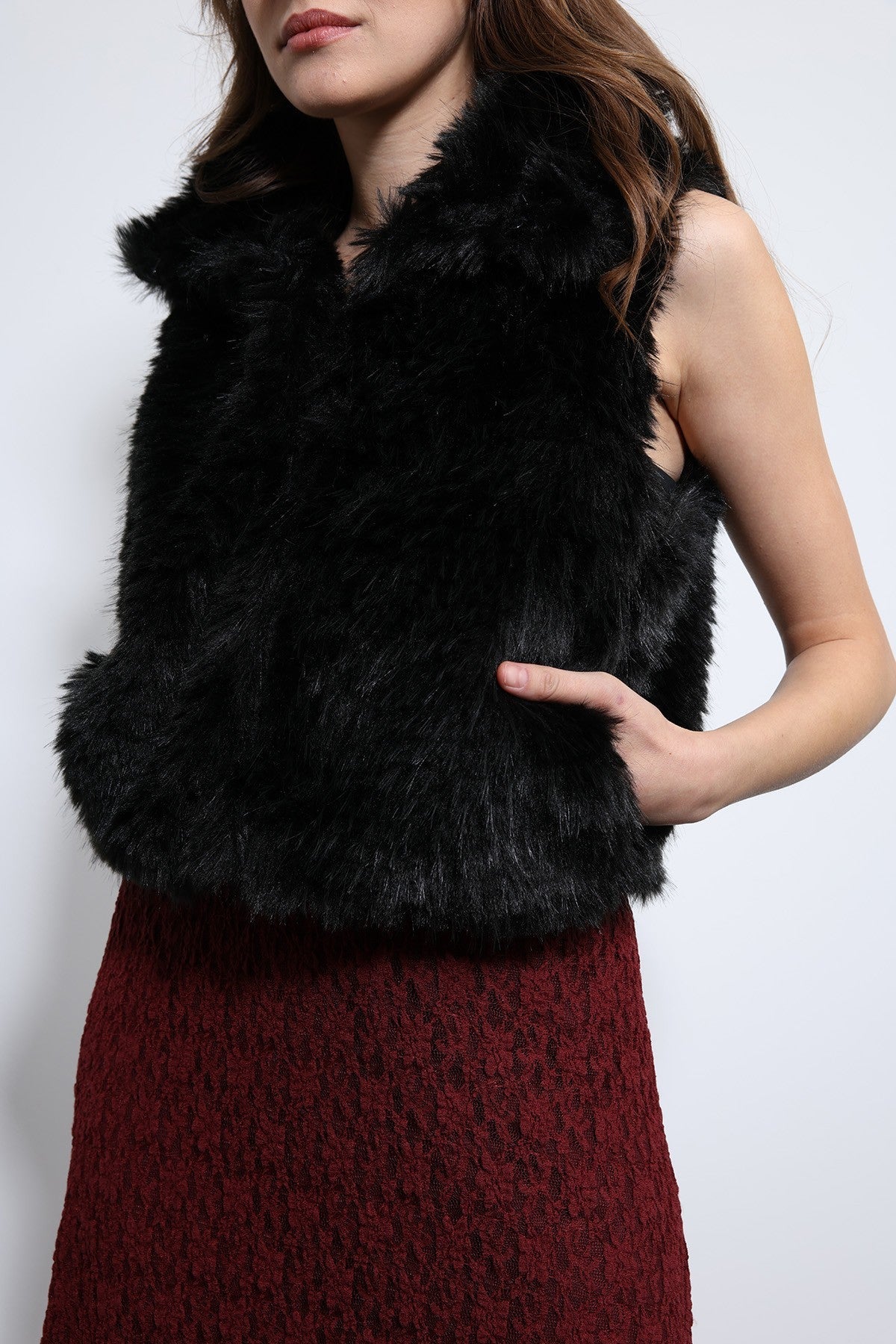 Antioch Plush-Look Vest