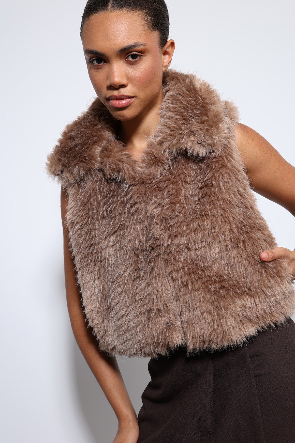 Antioch Plush-Look Vest