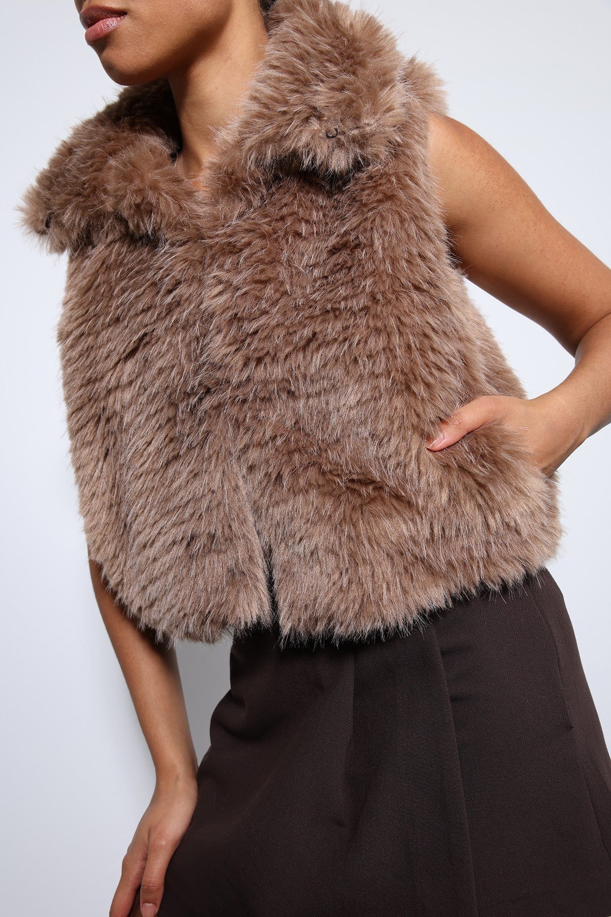 Antioch Plush-Look Vest