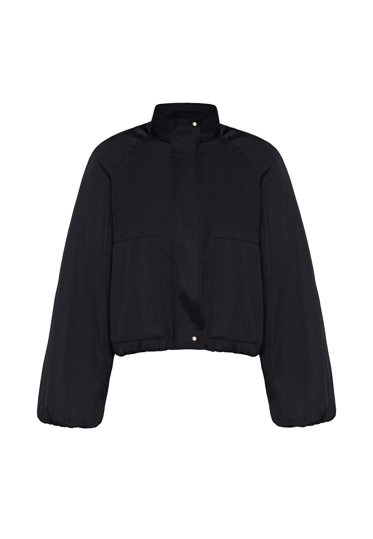 Antioch Stand-Up Collar Slim-Fit Women's Bomber Jacket