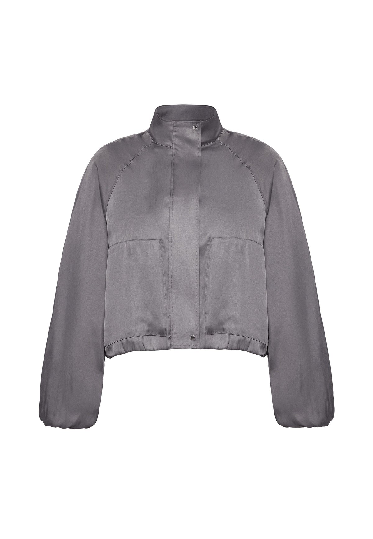 Antioch Stand-Up Collar Slim-Fit Women's Bomber Jacket