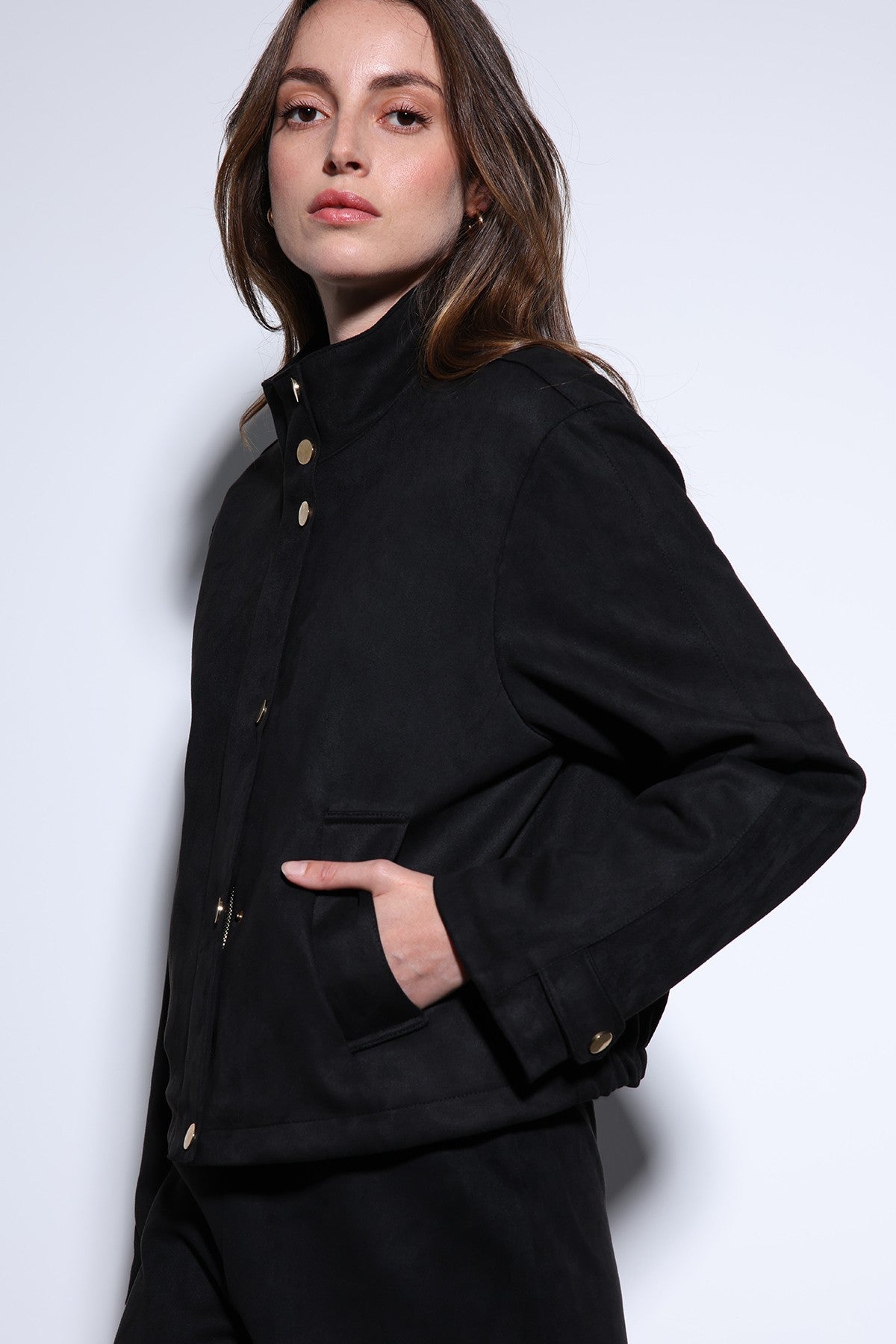 Antioch Suede Bomber Jacket