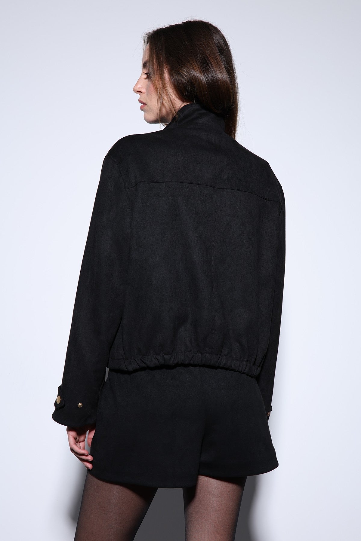 Antioch Suede Bomber Jacket