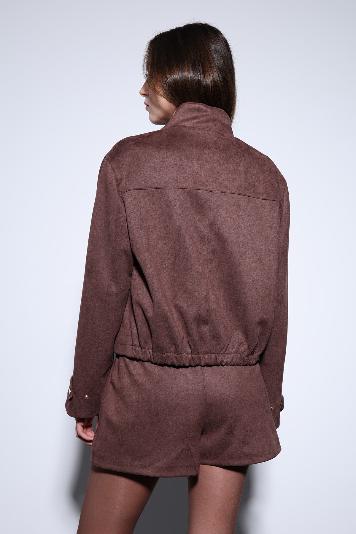 Antioch Suede Bomber Jacket