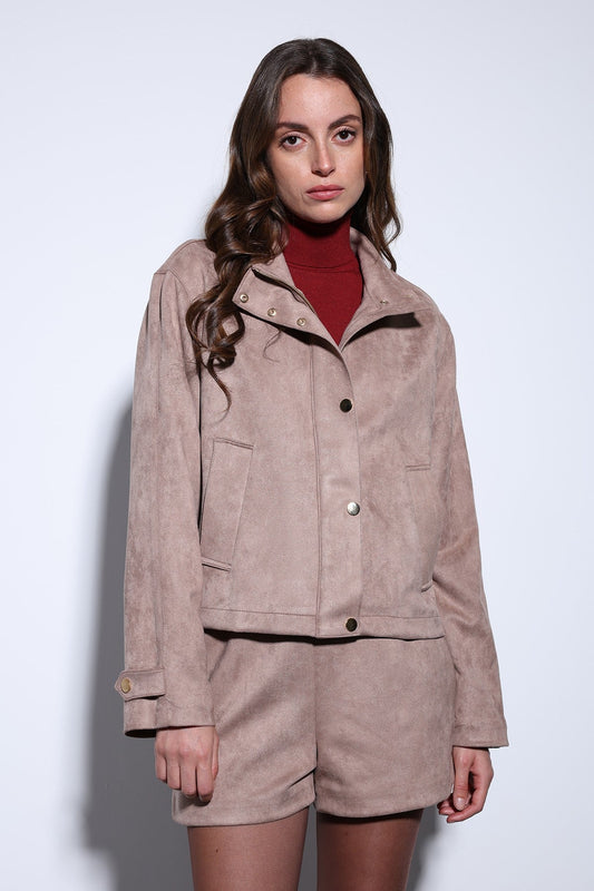 Antioch Suede Bomber Jacket