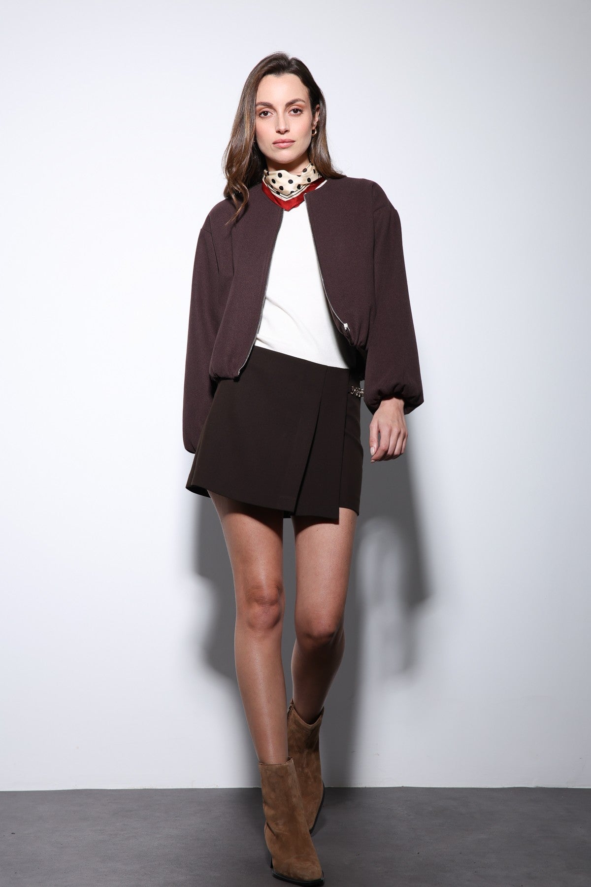 Antioch Women's Elastic-Waist Crop Jacket
