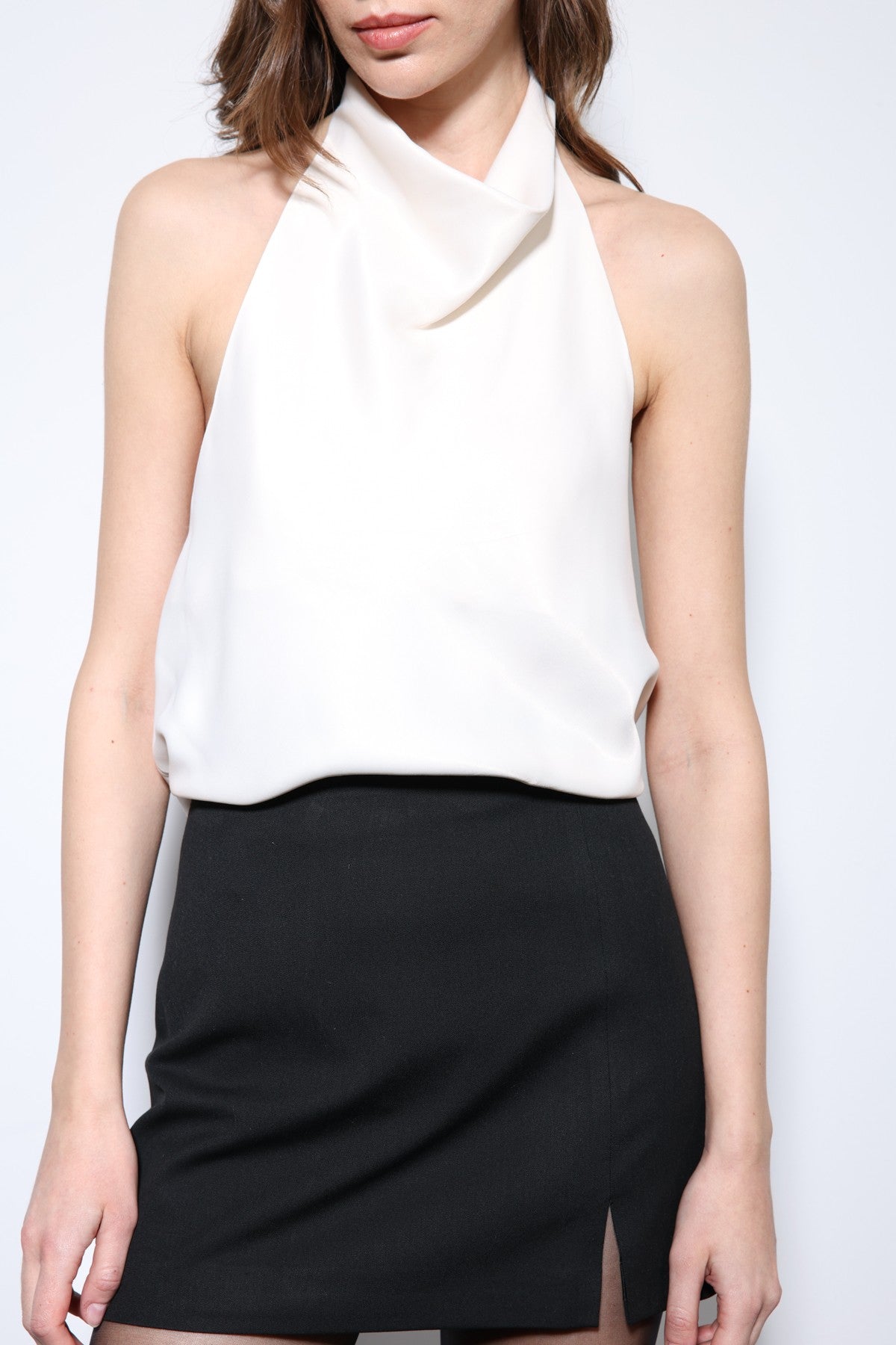 Antioch Satin Halter Top for Women