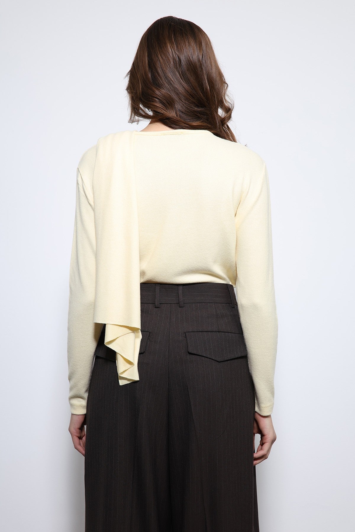 Antioch Draped Shawl with Detailed Top