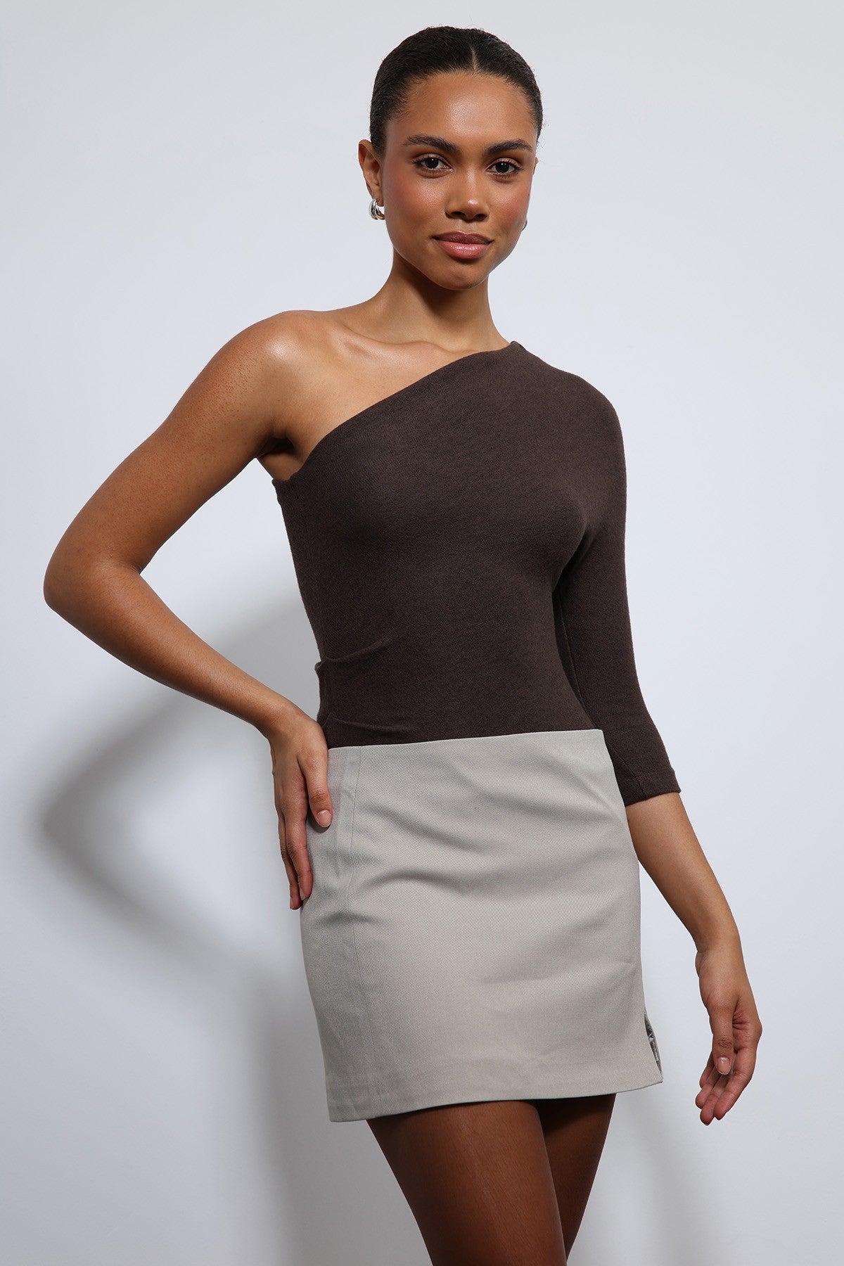 Antioch Asymmetrical Neckline Top