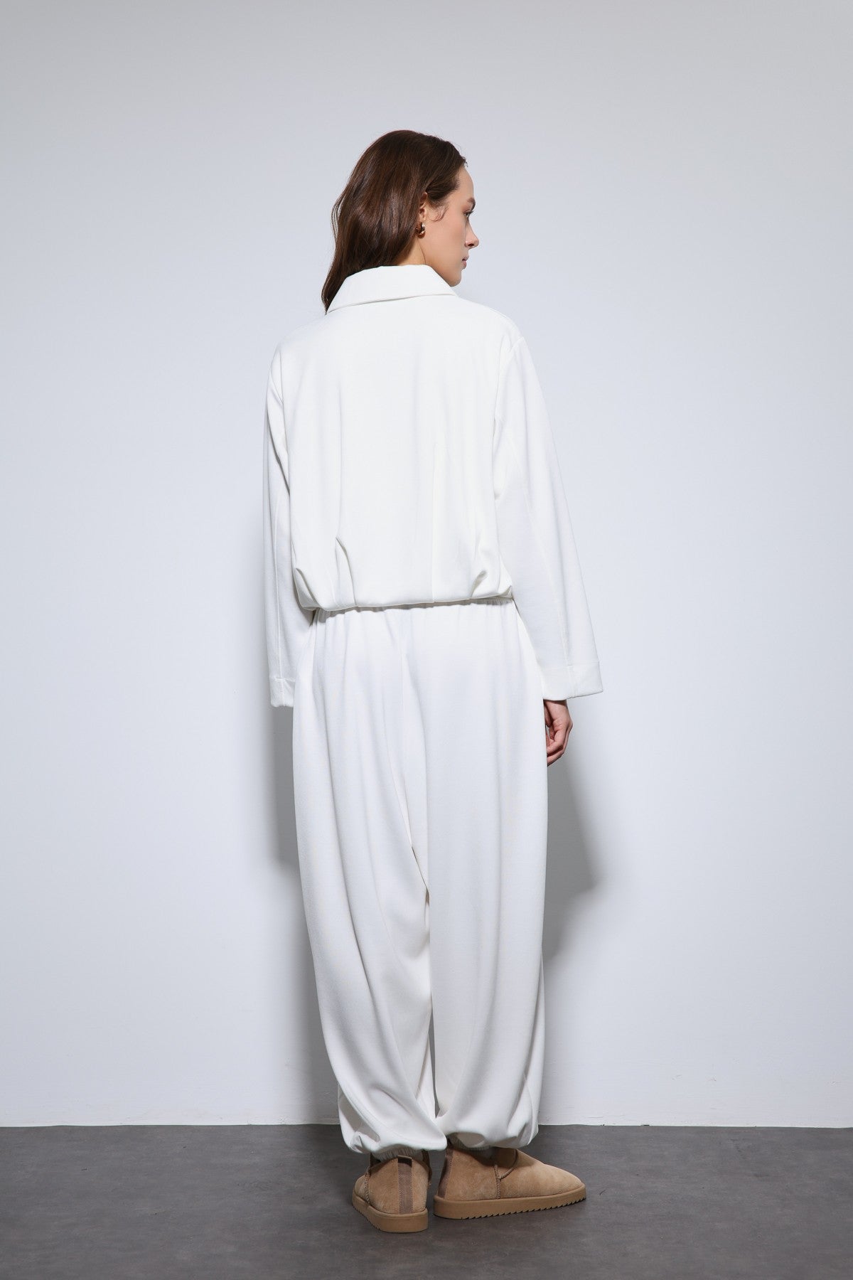 Antioch Oversized Jacket and Elastic-Cuffed Pants Sweatsuit Set
