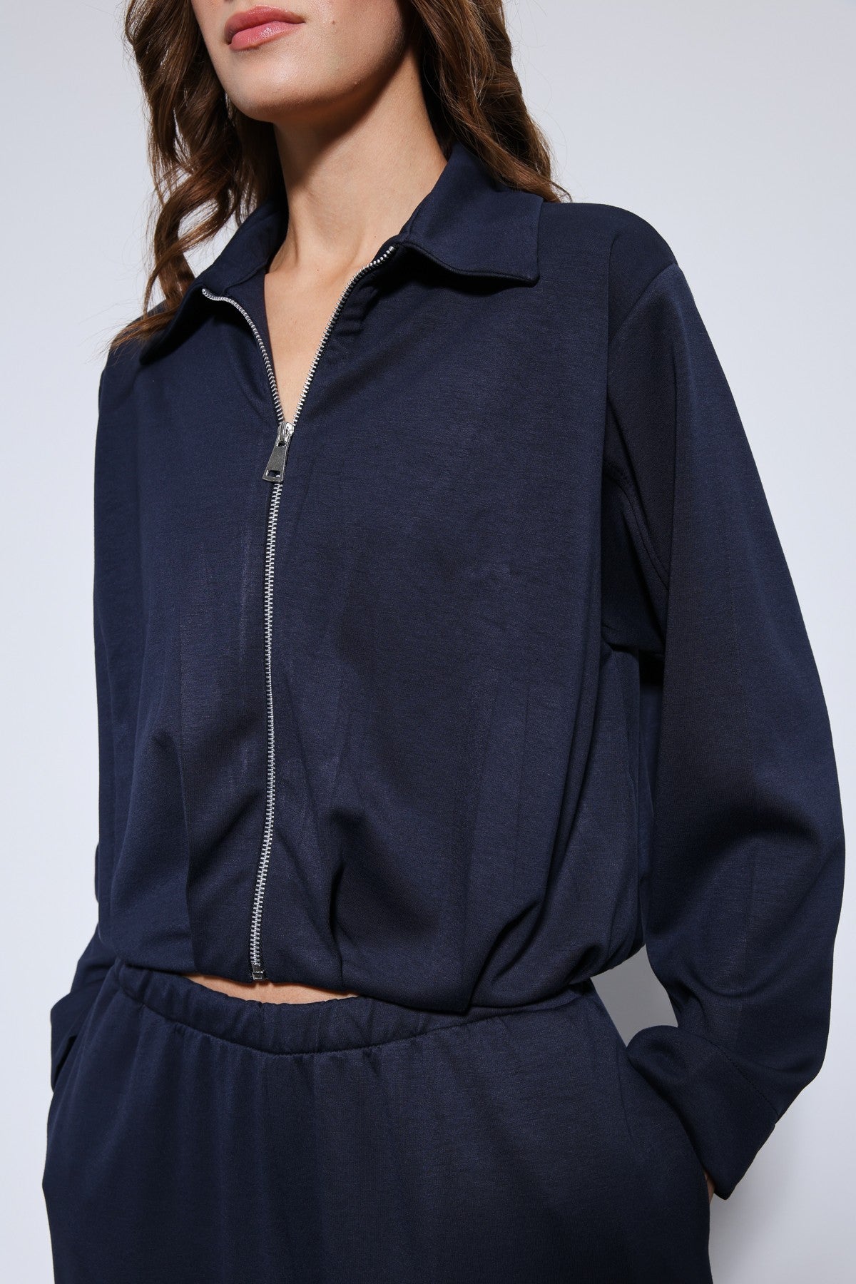 Antioch Oversized Jacket and Elastic-Cuffed Pants Sweatsuit Set