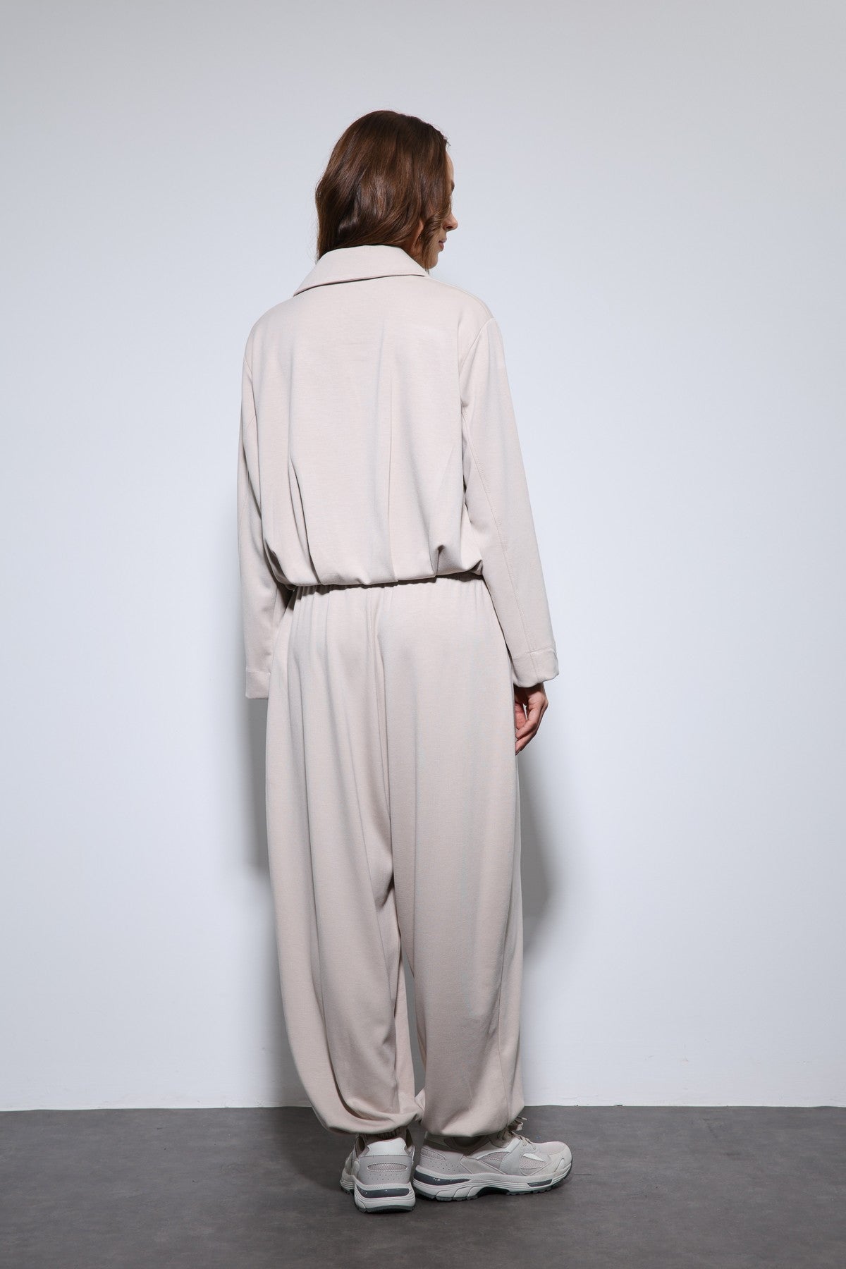 Antioch Oversized Jacket and Elastic-Cuffed Pants Sweatsuit Set