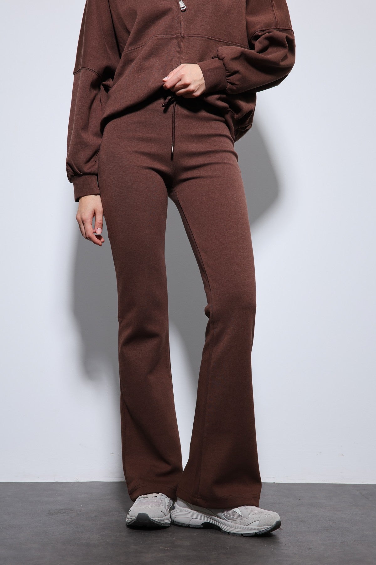 Antioch Bomber Jacket and Flared-Leg Sweatpants Set