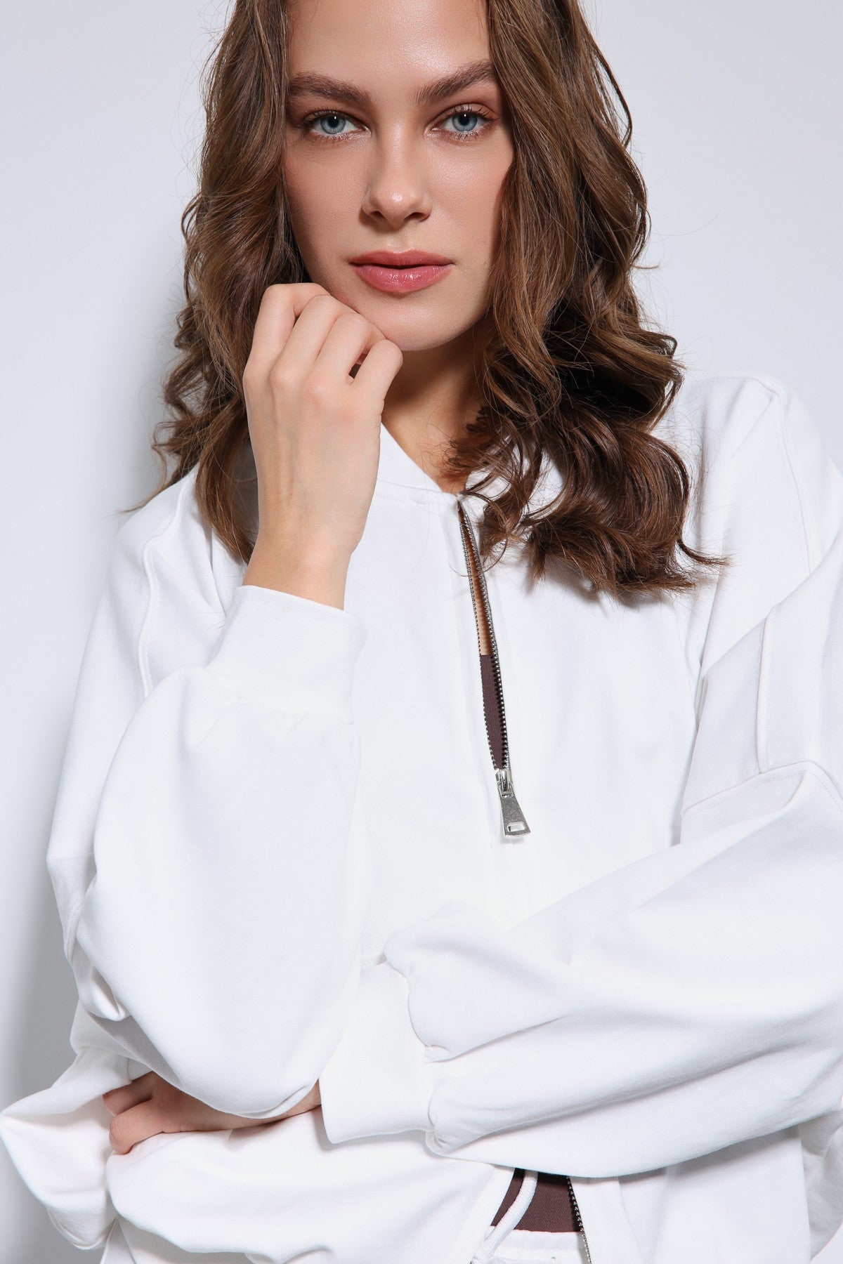 Antioch Bomber Jacket and Flared-Leg Sweatpants Set