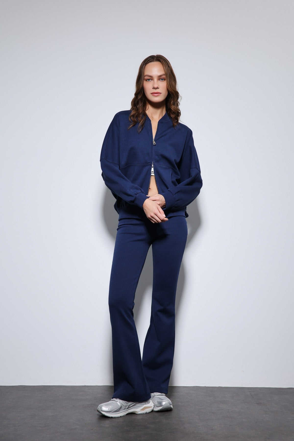 Antioch Bomber Jacket and Flared-Leg Sweatpants Set