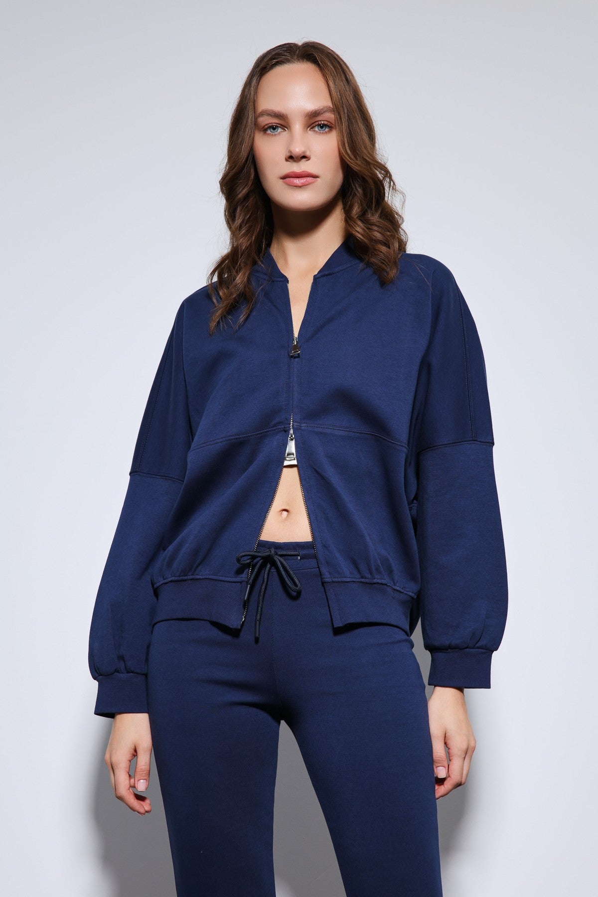 Antioch Bomber Jacket and Flared-Leg Sweatpants Set