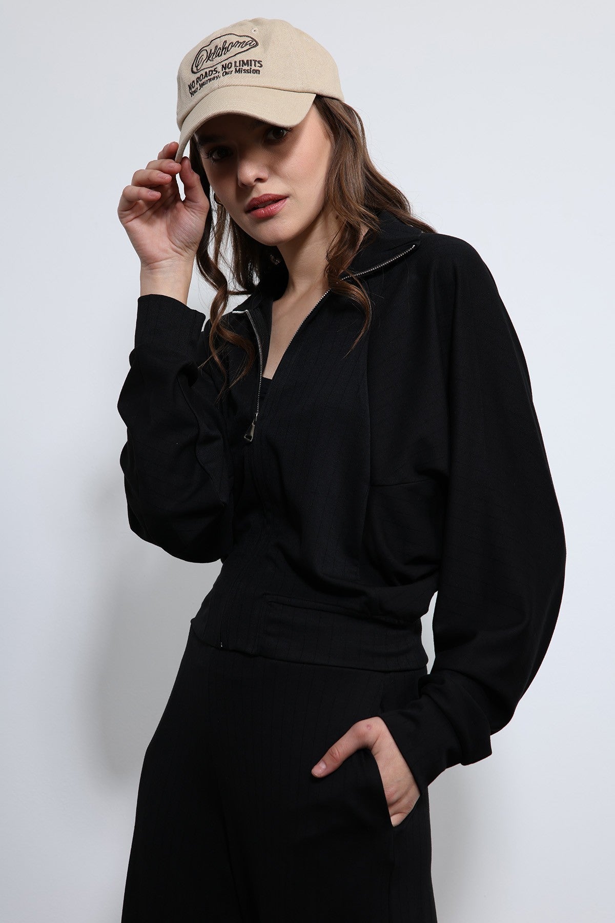 Antioch Wide-Leg Striped Sweatsuit