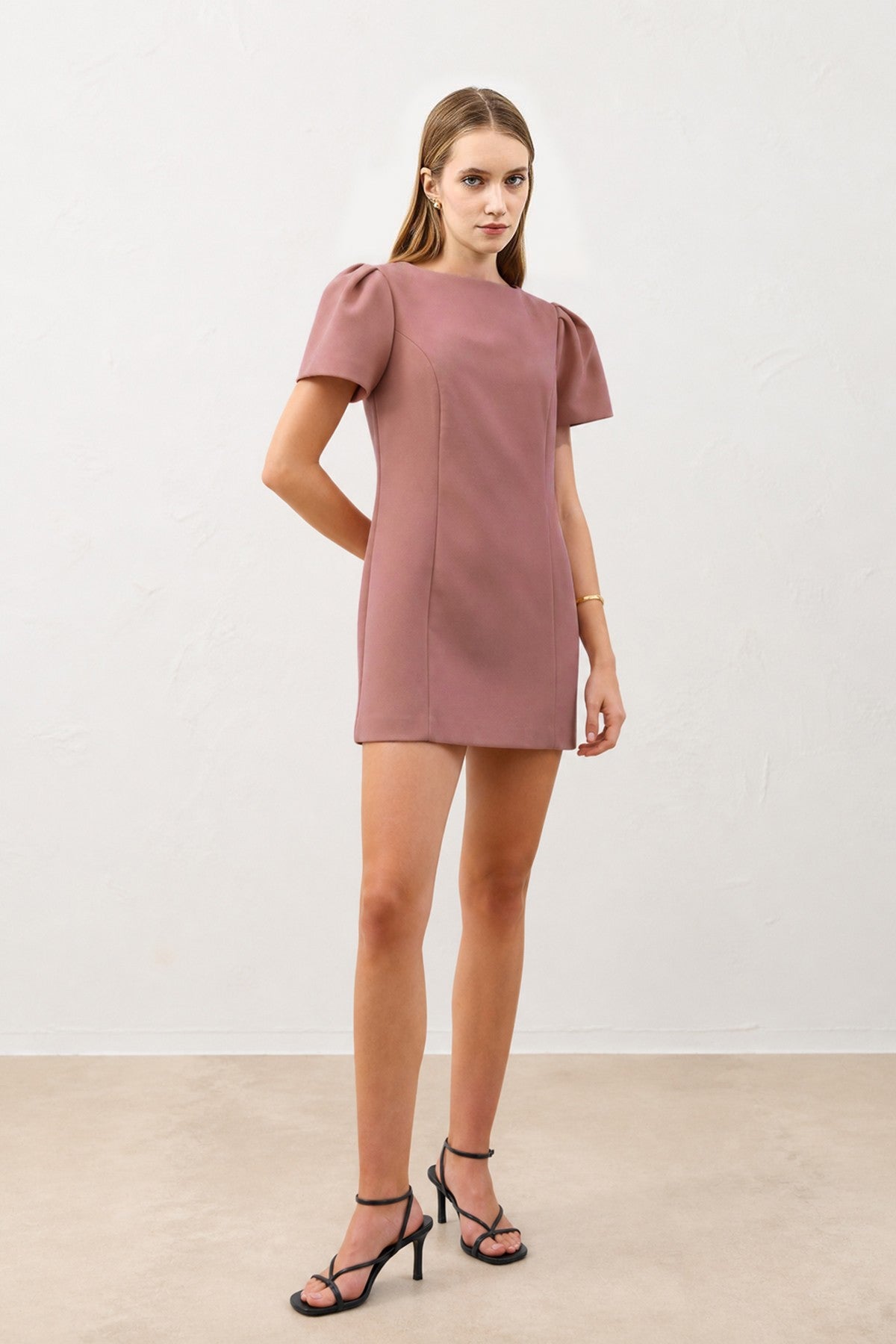 Ruffled Short Women's Dress