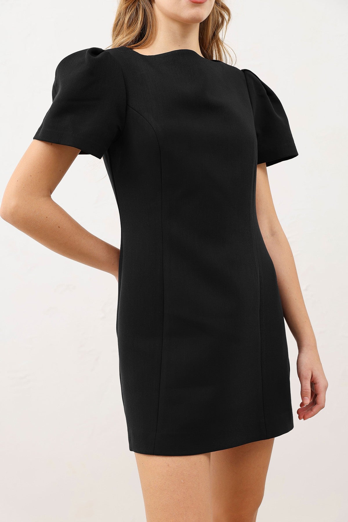 Ruffled Short Women's Dress